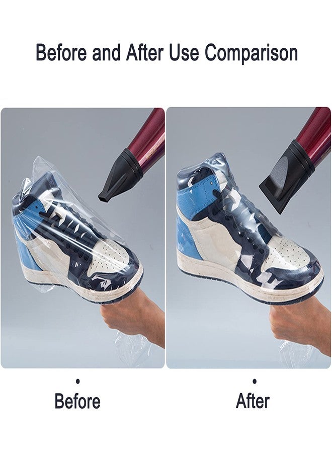 Morepack Shoe Shrink Wrap Bags,50 Pcs Sneaker Shrink Wrap Bags Large Shoes Protector for Men Women Effectively Avoid Yellowing 10x17.7 inches - Image 3